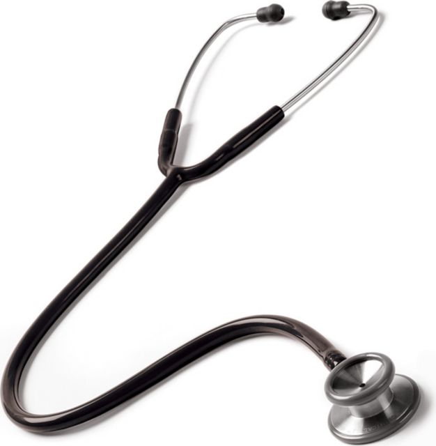 CLINICAL I STETHOSCOPE IN CLAMSHELL-BLACK