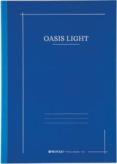 Profolio Oasis Light Blueberry Coloured Cover Notebook