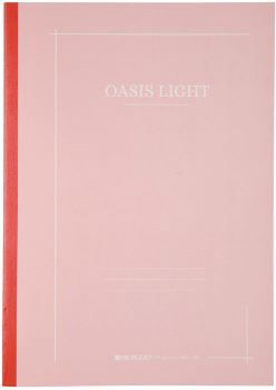 Profolio Oasis Light Rose Coloured Cover Notebook