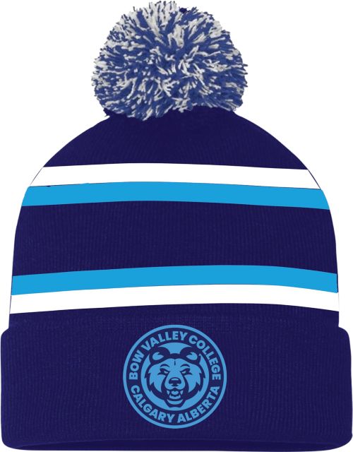 Bow Valley College Pom Pom Toque