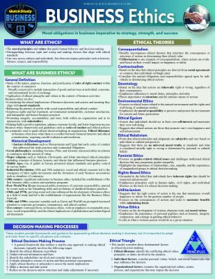 BUSINESS ETHICS UPDATE AND EXP