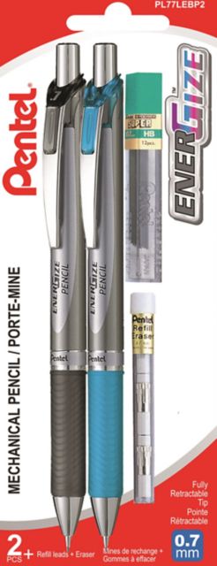 ENERGIZE RET PENCIL .5MM 2PK